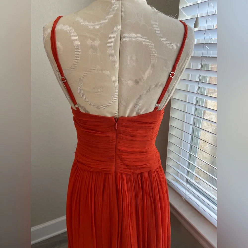 BCBG MaxAzria Silk Cocktail Special Occasion Dress Size 6 - Picture 15 of 16